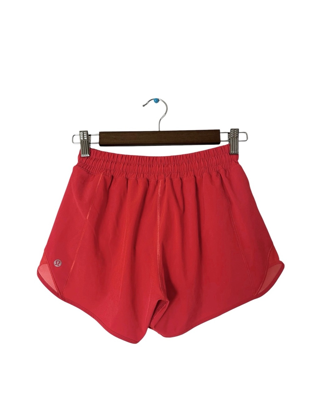 Lululemon Hotty Hot Short II *Long 4" Carnation Red